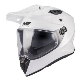 Full-face helmet MT HELMETS TRACK SV PURE A0 GLOSS