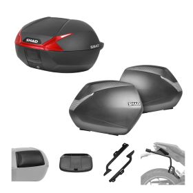 SHAD Kit SH47R top case and SH36 cases 3P for HONDA Integra / NC 700/750 S/X