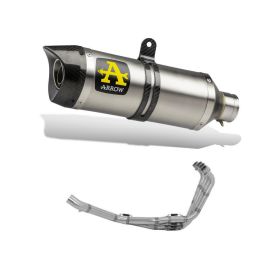 ARROW Thunder Racing Slip-On Muffler Aluminum Carby Cap and Header for Honda CB 650 F