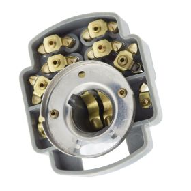 Portalampada PREMIUM QUALITAT BA20d per Lambretta 125 LI Special/150 LI Special/SX