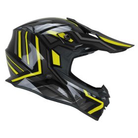 Crosshelm CGM 367G MUD-X FURY schwarz grau gelb
