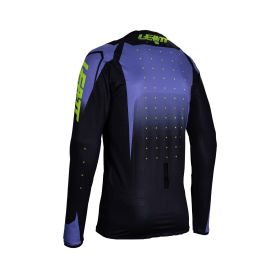 Maglia motocross LEATT Moto 4.5 Lite Argon viola nero rete elasticizzata