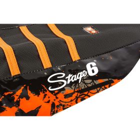 Coprisella Full Covering Stage6 arancione/nero per Yamaha dt
