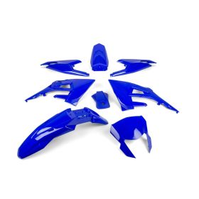 Kit carena 8 pezzi blu Str8 per derbi x-treme dal 2018