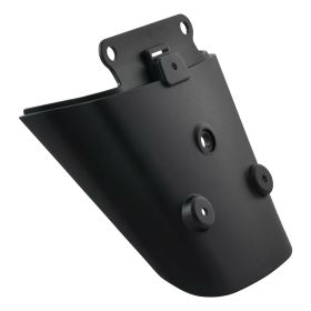 Support de plaque d'immatriculation PIAGGIO 1B0057880000C noir pour Vespa GTS/GTV