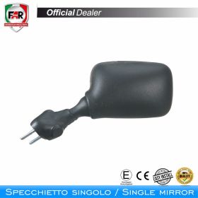 Specchietto carena omologato FAR 0312 destro nero