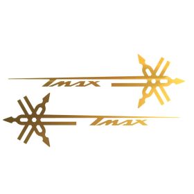 COPPIA ADESIVI SOTTO PEDANA DX SX ORO
