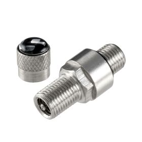 SIP PORDOI Serie Tubeless Pneumatikventil in grauem Metall 30mm für Vespa/Lambretta