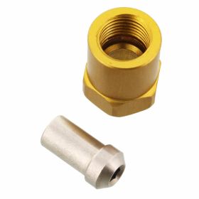 Raccordo tubo freno JMT filettatura interna mobile oro TYP610 M10x1