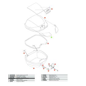 Kit catadioptrique transparent KAPPA K400NT2