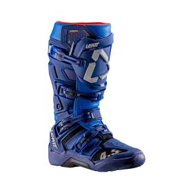 Stivali moto LEATT Moto 4.5 Enduro blu nero chiusura SideLock