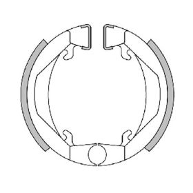 Semelles de frein POLINI Racing D.80X18mm