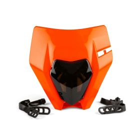 Faro STR8 arancio/vetro fumè Ktm EXC