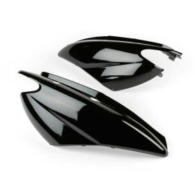 STR8 Schwarze Kühler-Seitenverkleidungen Yamaha Neo's 2008-2014