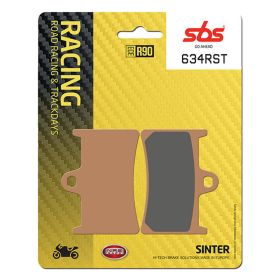 Jeu de plaquettes de frein SBS composé fritté 634RST pour YAMAHA
