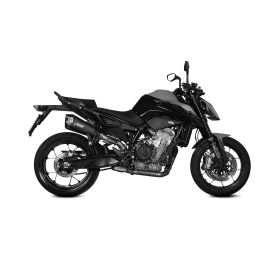 MIVV Delta Race Schwarz Slip-on Auspuff genehmigt für KTM 890 Duke
