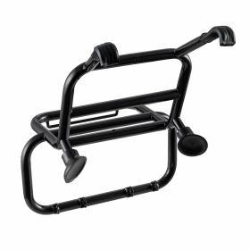 Portapacchi anteriore CUPPINI nero 17x23cm per Vespa GTS/GTS Super