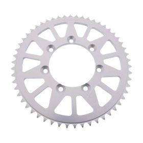 ESJOT Crown 54 Teeth Pitch 428 SI ESJ Silver Aluminum for TM Racing MX