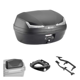 GIVI E455 SIMPLY IV TECH Topcase kit black for HONDA Hornet 600