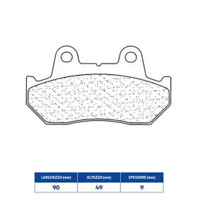 CL-BREMSEN Sintered Compound Bremsbeläge für HONDA