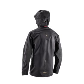 LEATT Hydradri 6.0 MTB Jacke Schwarz Wasserdicht 15.000 mm 70.000 g/m²