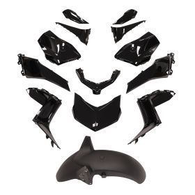 Kit de carénage TNT 13 pièces noir brillant pour Yamaha X-Max 125-300