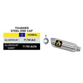 ARROW Street Thunder Slip-On Rennschalldämpfer Aluminium Yamaha xj6/xj6 Diversion