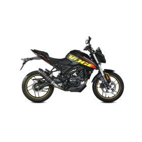 Komplett MIVV GP Auspuff aus Kohlefaser für VOGE Brivido 125 R
