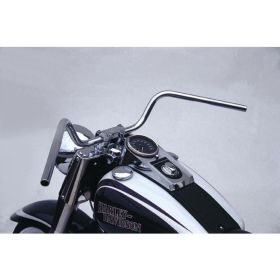 Poignée de guidon en chrome TRW Chopper acier D.25,4 mm 970 mm