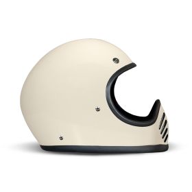Casco Enduro Dual Road DMD SEVENTYSEVEN OFF-ROAD Crema Lucido