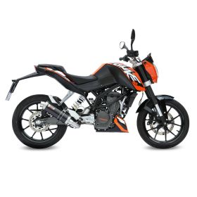 Échappement MIVV GP entièrement noir pour KTM 125 Duke