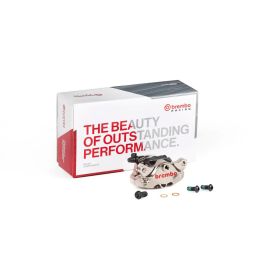 BREMBO 120A44140 super sport racing brake caliper nickel CNC 34 mm piston 84 mm spacing