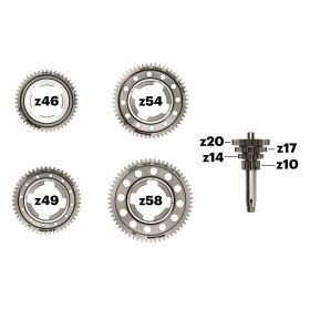 Kit ruote dentate cambio MALOSSI per Vespa Racing