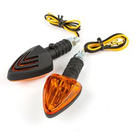 Coppia Frecce Universali STR8 Triangle F. Corto 78 x 33 Nero Arancio