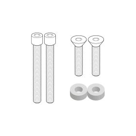 Kit di montaggio per portapacchi Monokey GIVI SRA8209 con valigie originali