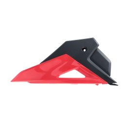 ACERBIS Seitennummerntafeln rot/schwarz oben/unten für HONDA