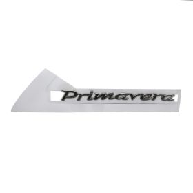 Verchromte Platte Piaggio 153x14mm für Vespa Primavera