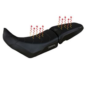 Seat cover Heating comfort BL with logo for TRIUMPH tiger 850 sport