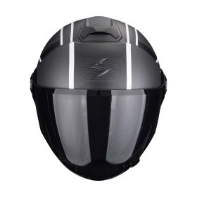 Casque jet urbain Scorpion EXO-CITY II Cosmos noir argent