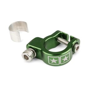 STAGE6 CNC Aluminum Green Exhaust Clamp