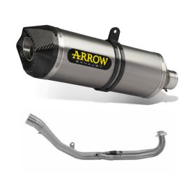 ARROW Race Tech Slip-On Rennsportauspuff alu Carby-Kappe Schalldämpfer Yamaha TMAX 560