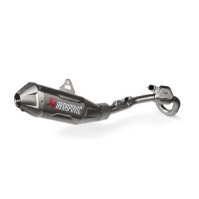 Marmitta completa AKRAPOVIC Evolution in titanio per Honda CRF450R/450RX