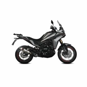 MIVV Dakar Slip-on Muffler approved in stainless steel for MOTO MORINI x-cape