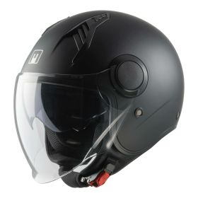 Demi Jet Helmet MPH NEW ONE Solid Black Matte