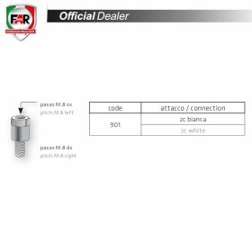 FAR hourglass adapter M8