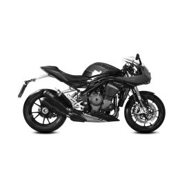 MIVV Mk3 Approved Carbon Slip-on Dual Exhaust for TRIUMPH Speed Triple 1200 RR/RS