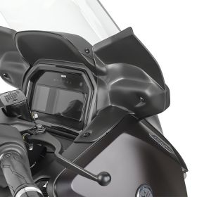 Déflecteurs latéraux KAPPA noirs pour Yamaha X-Max 300 Tech Max