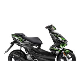 Kit grafiche deco Stage6 verde per Yamaha Aerox dopo il 2013