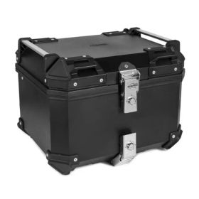 KAPPA K4500NCH Boîte Supérieure Noire 45 Litres en Polycarbonate avec Plaque Universelle