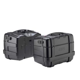 GIVI TREKKER Side Cases Black 46L for MORINI X-CAPE MOTORCYCLE